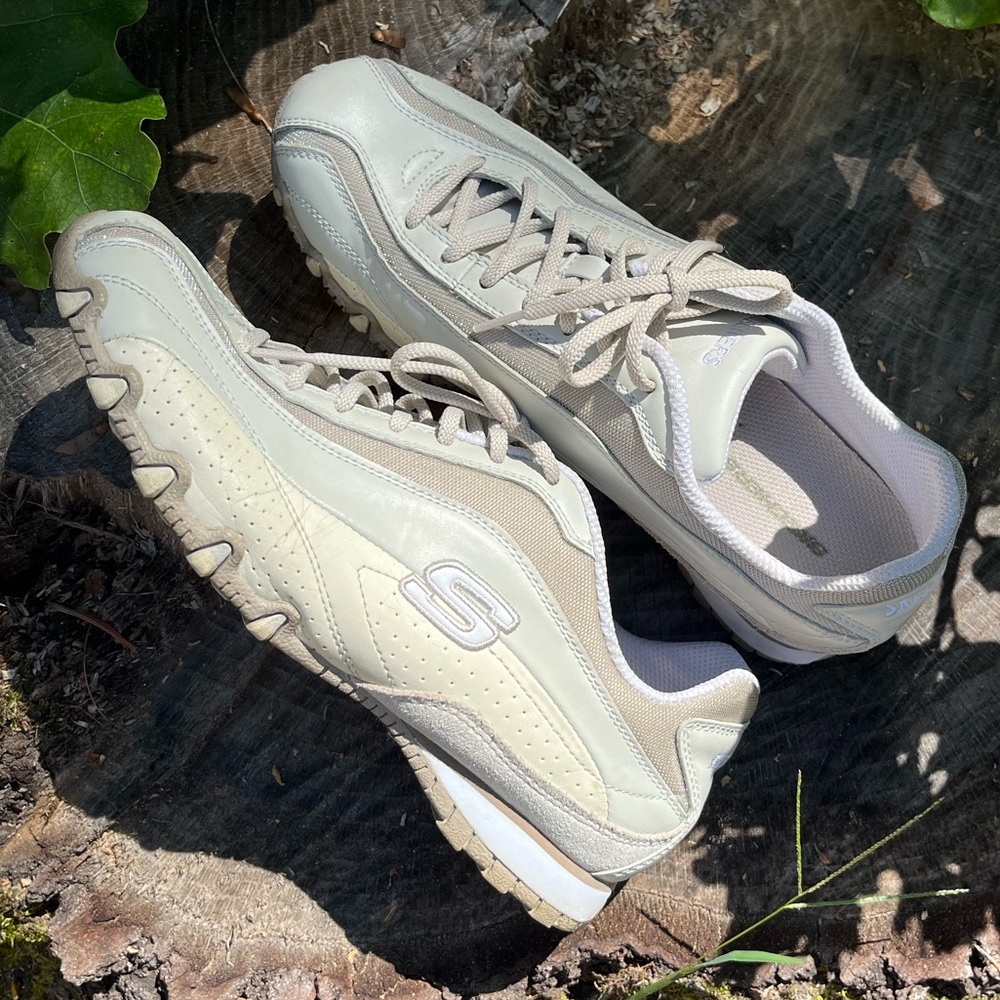 Y2K Skechers Sporty Topliner Biker Sneakers Size 10